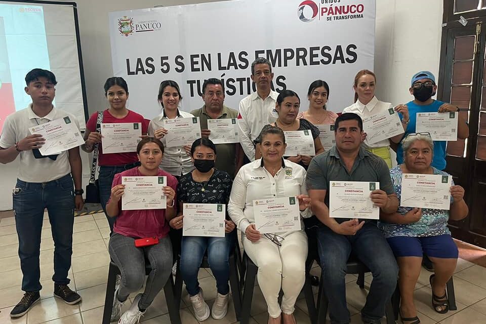 Pánuco: Programa Estatal de Capacitación y Certificación Turística 2023