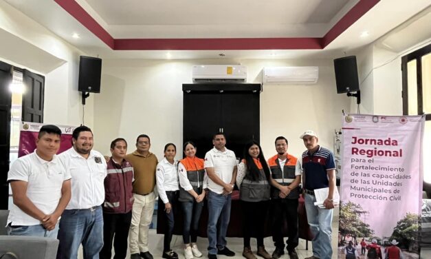 Gutiérrez Zamora: Primera Jornada Regional para el Fortalecimiento de las Capacidades de las Unidades Municipales de Protección Civil (UMPC) 2023