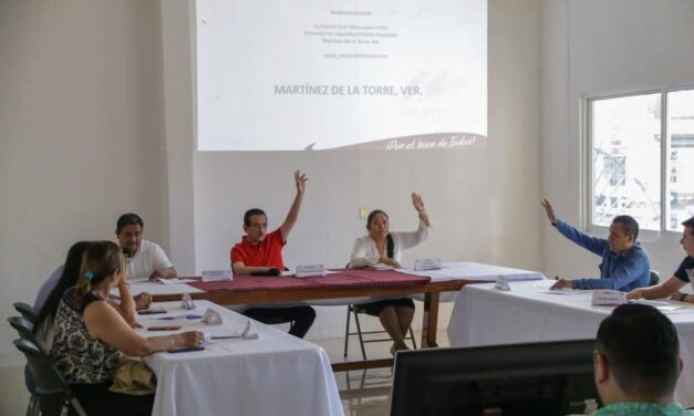 Martínez de la Torre: Presentación y aprobación del informe de acciones del bimestre de la Policía Municipal