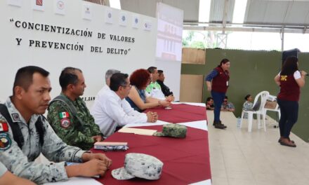 Gutiérrez Zamora: Primer programa de concientización de valores y prevención del delito