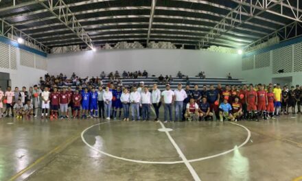 Ozuluama: Inauguración de la liga de fútbol de salón