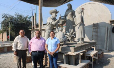 Ubican el monumento a la familia en el acceso a Coatzintla por el libramiento “bicentenario”