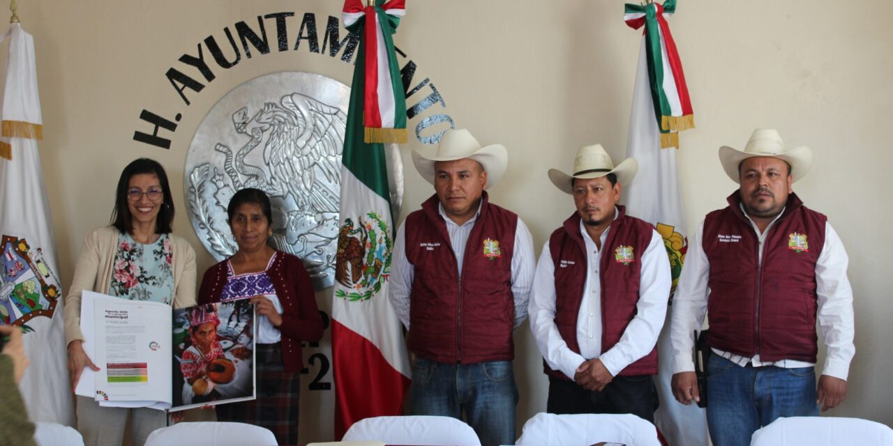 Texcatepec: Instalación del “Consejo Municipal para el Desarrollo Sostenible” de la AGENDA 2030