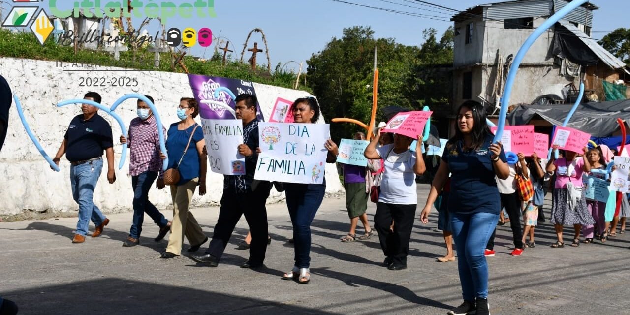 Citlaltépetl: Inician las actividades con motivo del día internacional de la familia y la importancia de la mujer