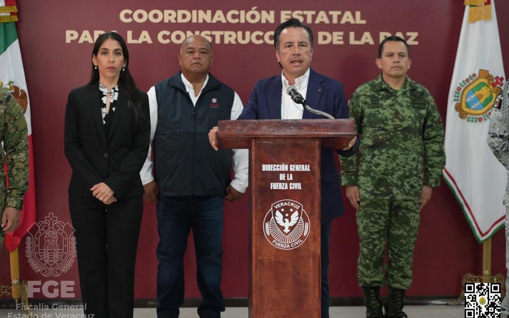 FGE informa avances en las investigaciones por los hechos ocurridos en Tezonapa y Mecayapan