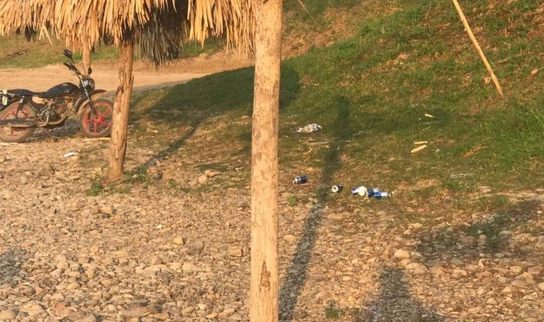 Tempoal: Tareas de limpieza en las playas del río Calabozo