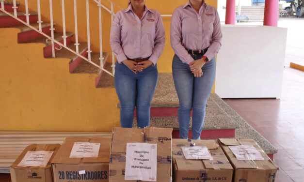 Ozuluama: Libretas del programa «Reciclando para educar»