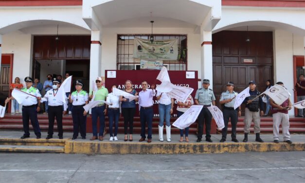 Gutiérrez Zamora: Banderazo de Inicio del Operativo Semana Santa 2023