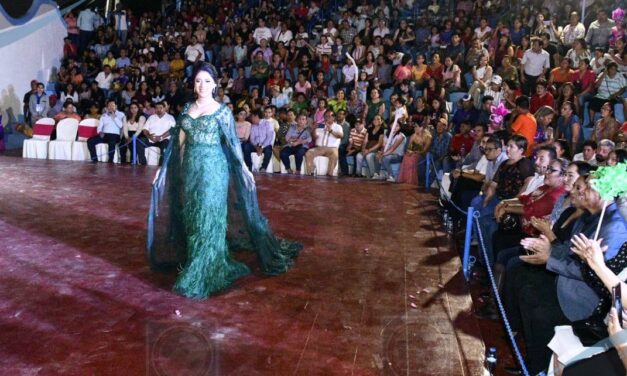 Tantoyuca: Esplendorosa coronación de Paola 1ra. reina de la Expo Feria en su edición 49