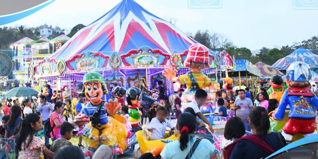 Pequeños se divierten a lo grande en EXPO FERIA TANTOYUCA 2023