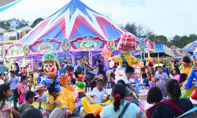 Pequeños se divierten a lo grande en EXPO FERIA TANTOYUCA 2023