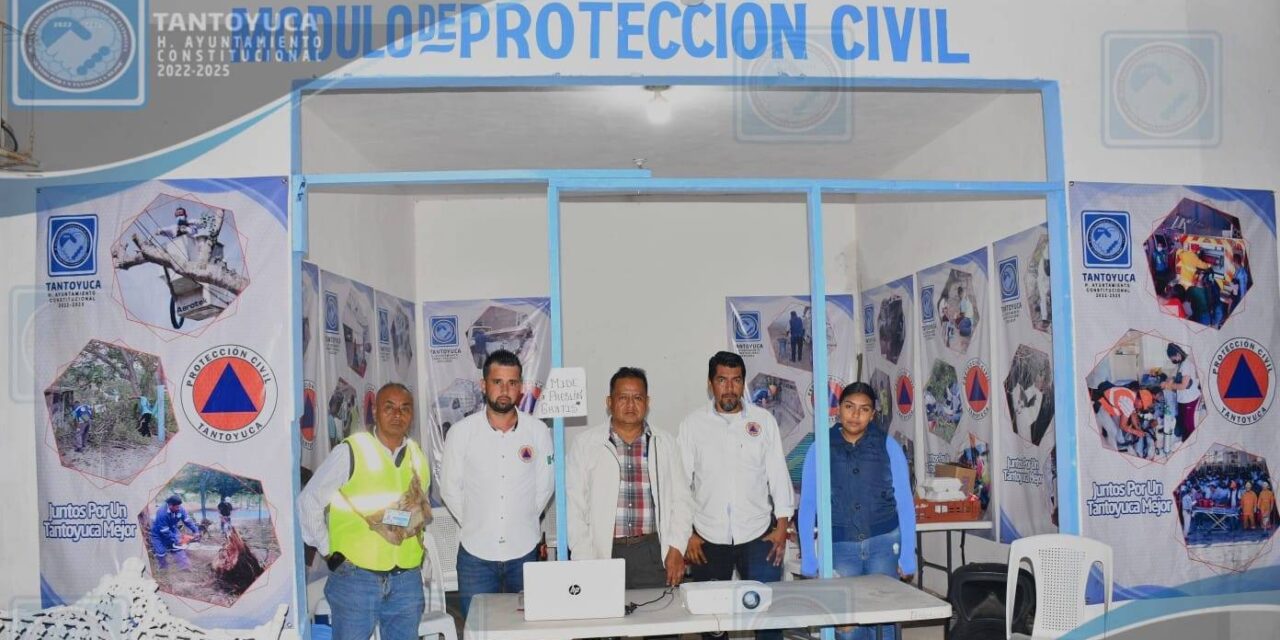 Protección Civil en abierta atención durante EXPO FERIA TANTOYUCA 2023