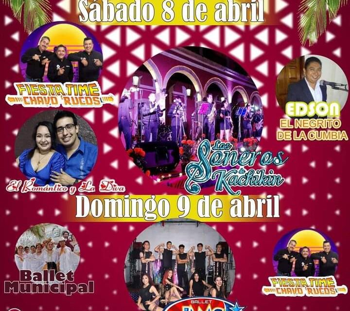 Tuxpan: ¡Están todos invitados al Festival de Semana Santa 2023, en Plaza Cívica!