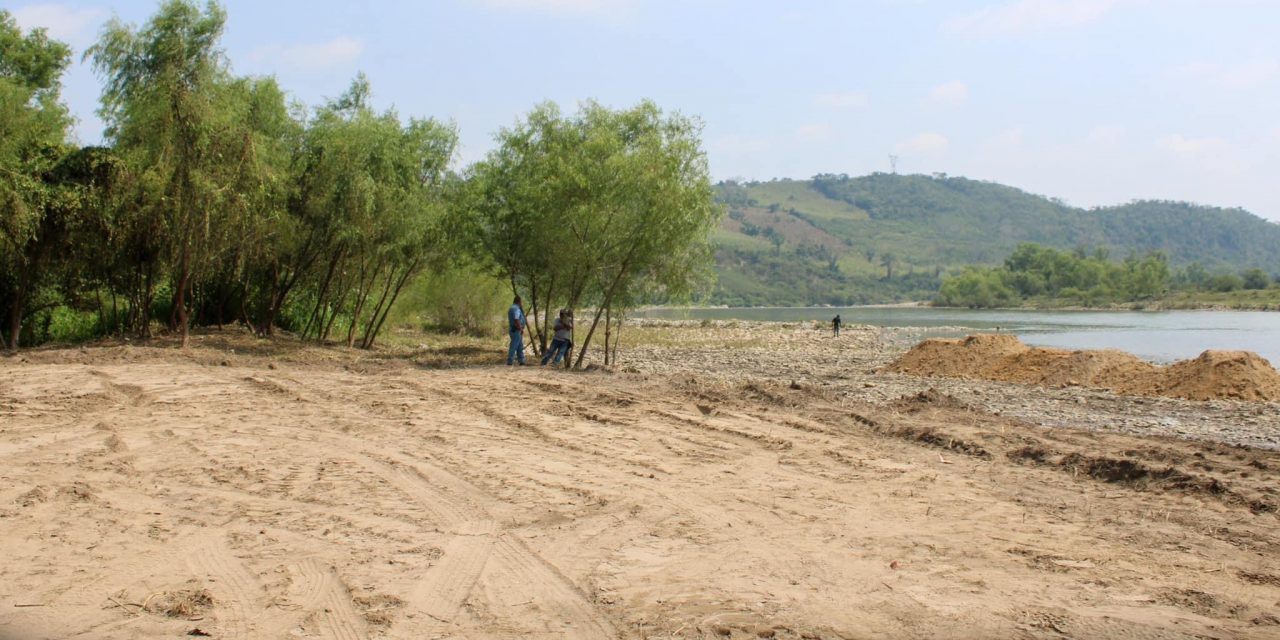 Espinal: Rehabilitación de la orilla del Río Tecolutla