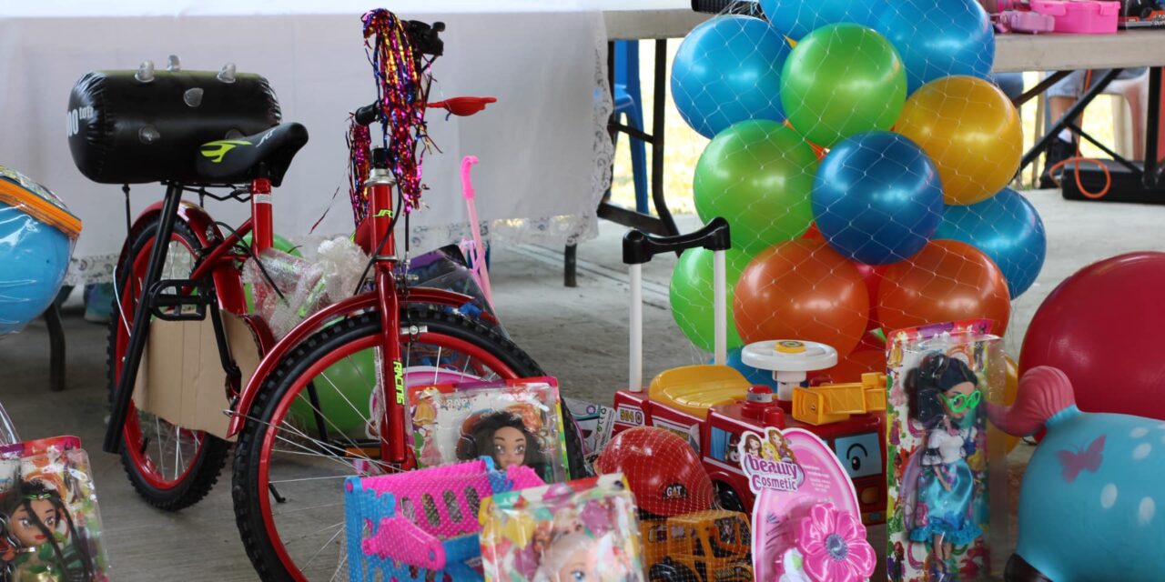 Ozuluama: Gran evento del día del niño y la niña en diferentes comunidades