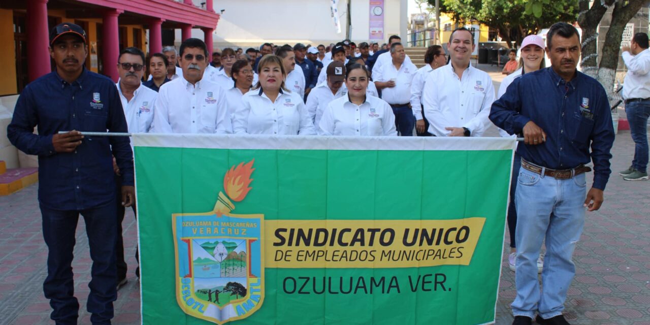 Ozuluama: Desfile conmemorativo del día del trabajo