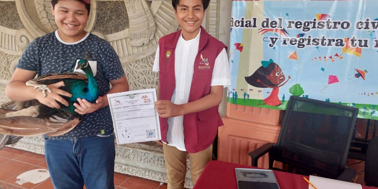Coatzintla: Continúan en el registro civil niños ganadores del concurso “oficial por un día”