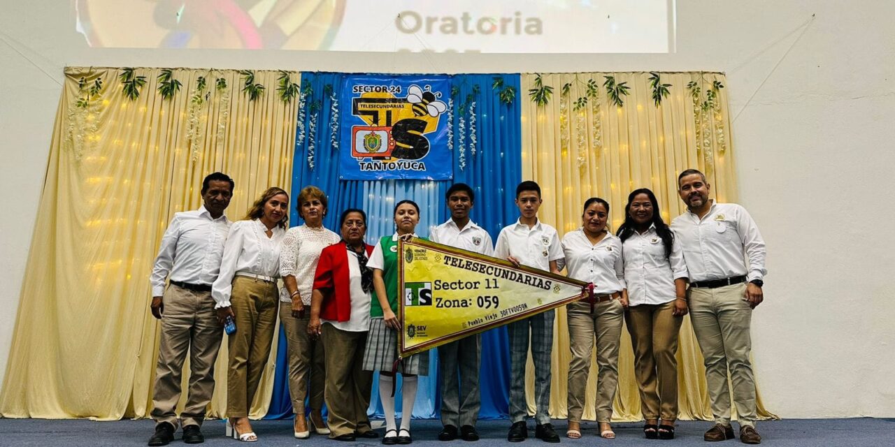 Ozuluama: Apoyo a la educación en el concurso de oratoria en Tantoyuca