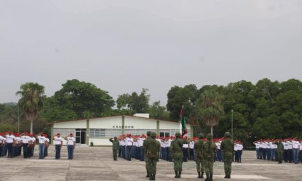 Coatzintla: Ceremonia conmemorativa del 5 de Mayo en el Séptimo Batallón