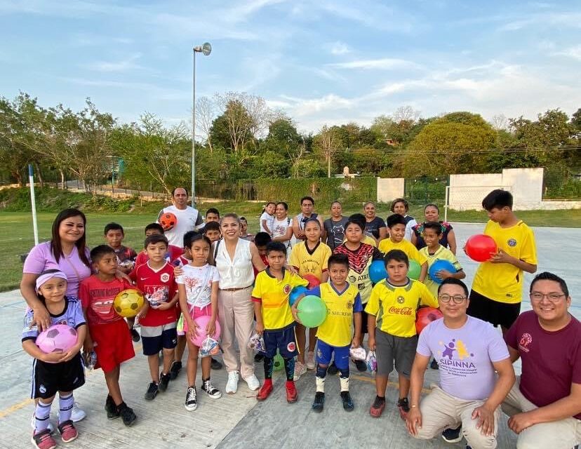 Tepetzintla: Festejando el Día del niño