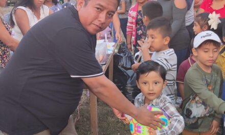 Cazones: Grandes momentos de alegría y diversión se llevaron los niños