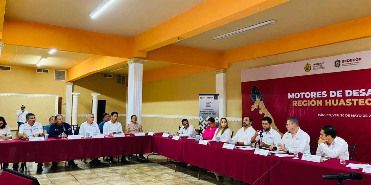 Platón Sánchez: Primer sesión ordinaria del consejo de economía Huasteca alta 2023