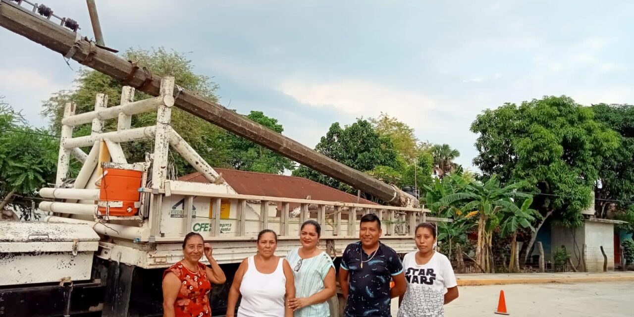 Platón Sánchez: Restablecimiento del servicio de luz en la colonia El Llano