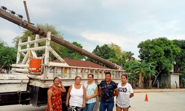 Platón Sánchez: Restablecimiento del servicio de luz en la colonia El Llano