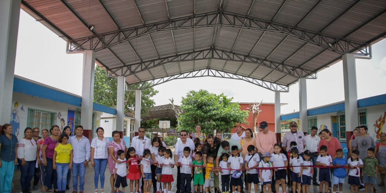 Rodrigo Calderón inaugura obras para la educación y el desarrollo de Martínez de la Torre