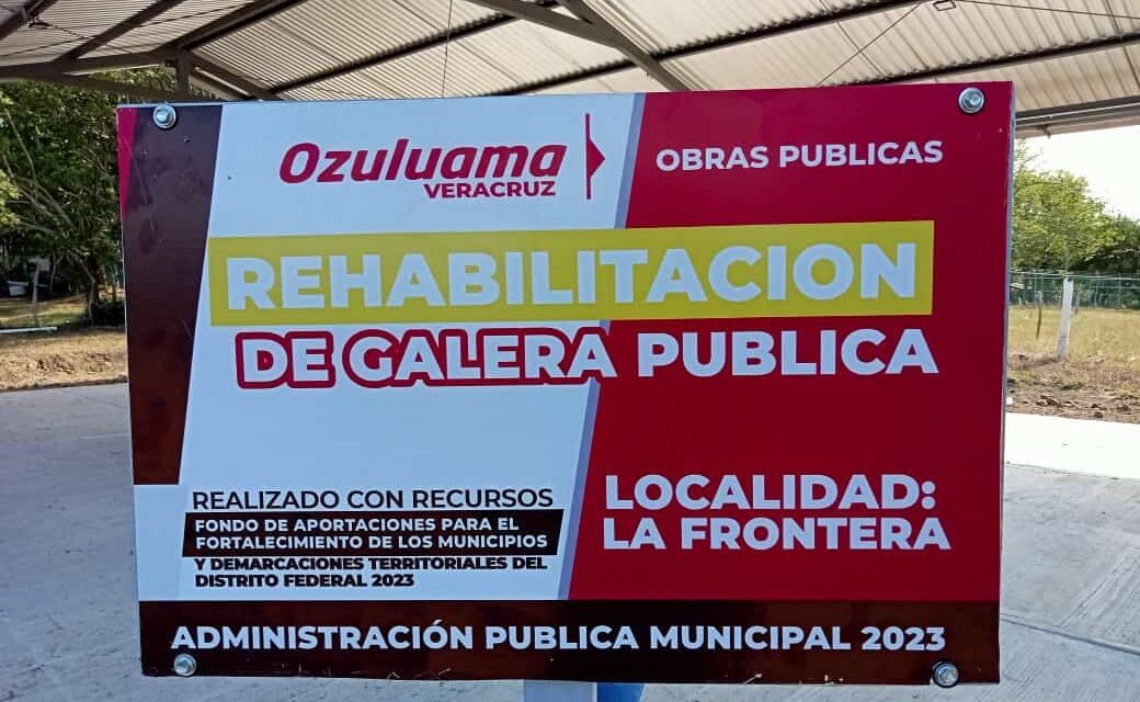Ozuluama: Más de un millón de pesos para la comunidad de frontera