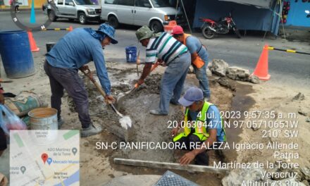 Martínez de la Torre: Continúa el cambio de imagen en Martínez de la Torre con la reposición de pavimento en calles principales