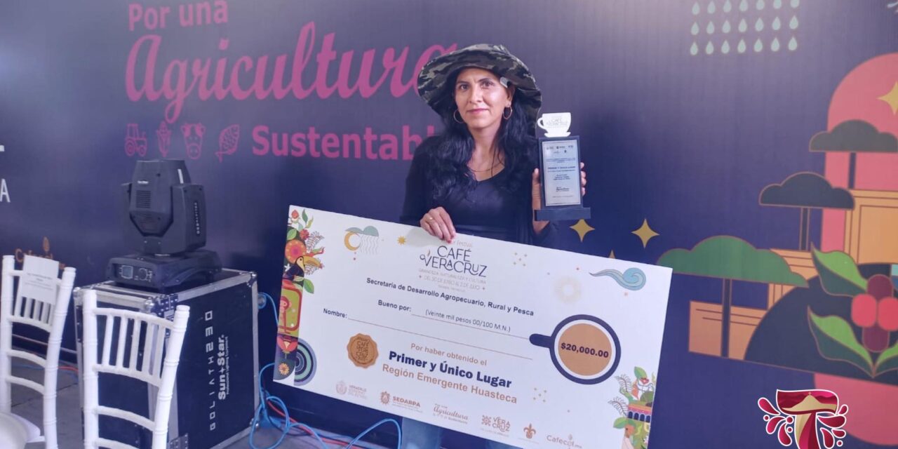 Tlachichilco gana en la categoría «Región Emergente» en el primer festival «Café Veracruz»