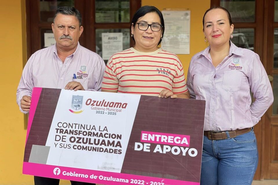 Ozuluama: Excelente apoyo entregado para Alto del Tigre