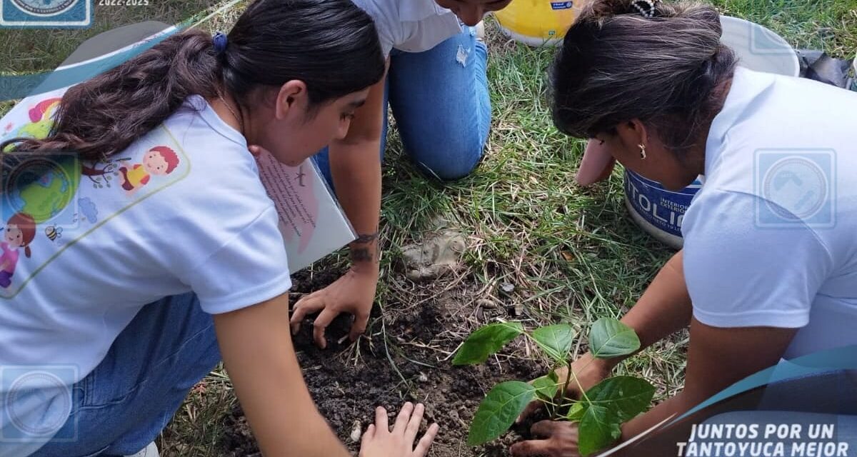 Tantoyuca: Fomentan valores por el cuidado del medio ambiente