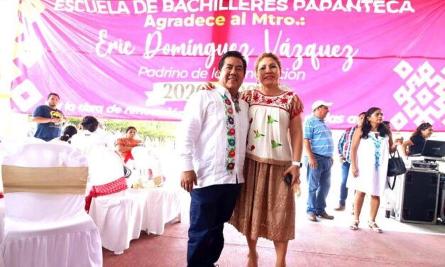 Papantla: Graduación de la generación 2020-2023 de la Escuela Bachilleres Oficial Papanteca