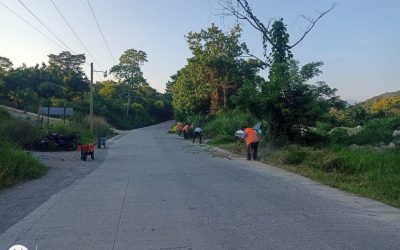 Zozocolco: Protección Civil Municipal de Zozocoloco realiza labores de mantenimiento en los accesos viales del municipio