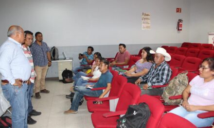 Reunión preparatoria de la tercera “feria del sembrador” 2023 en Coatzintla