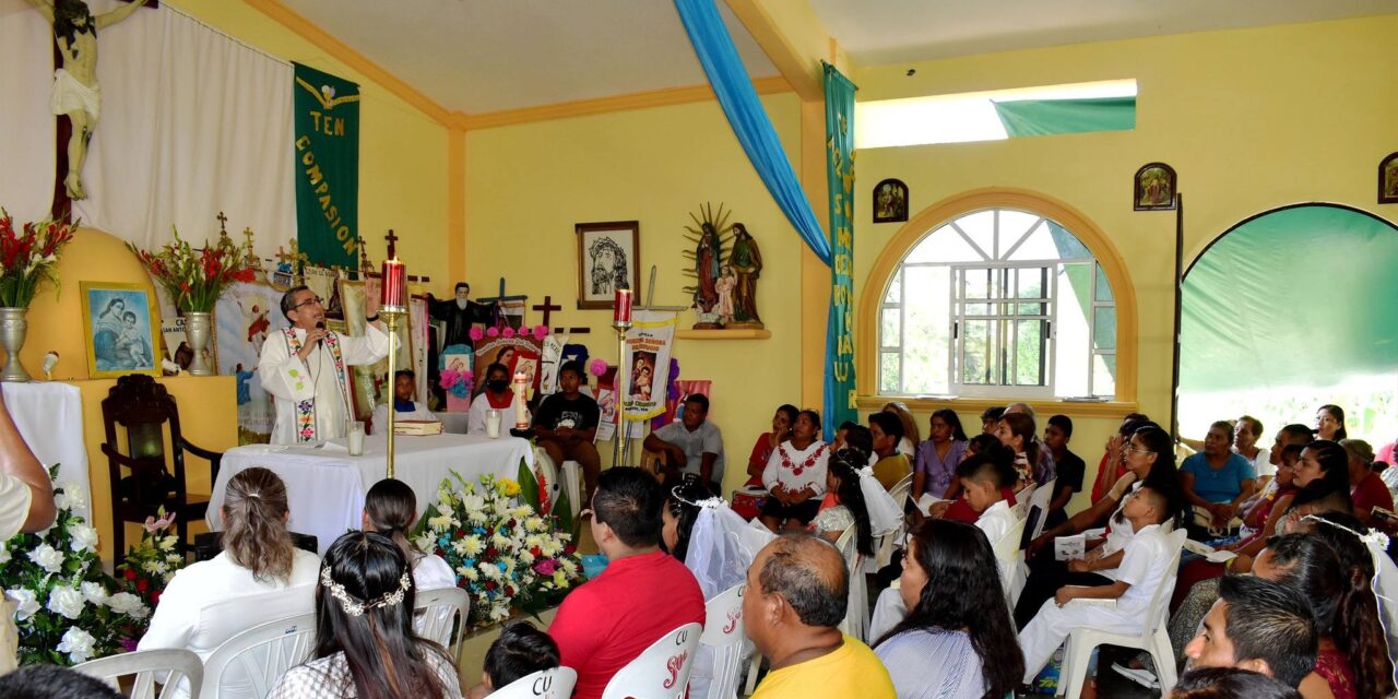 Naranjos: Alcalde asiste a fiesta patronal en la comunidad Soledad Chiquita