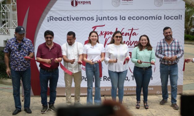 TUXPAN: CON GRAN ÉXITO SE INAUGURÓ LA EXPO VENTA PROMOVER 2023, EN EL PARQUE REFORMA.