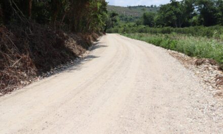 Tecolutla: inauguración de la rehabilitación de 4 kilómetros del camino rural Plan de Carrizo-La Gloria
