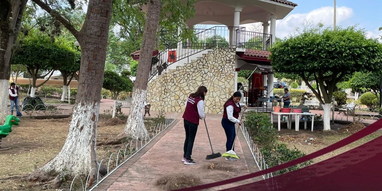 Tantima: Se realizan labores de limpieza