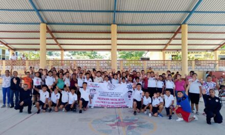 Tecolutla: Platicas sobre Prevención Social de la Violencia y la Delincuencia