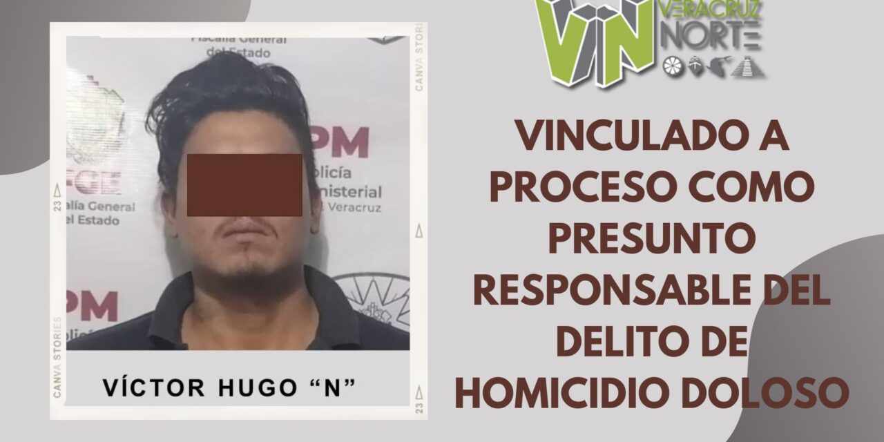 Tihuatlán: Vinculado a proceso como presunto responsable del delito de homicidio doloso