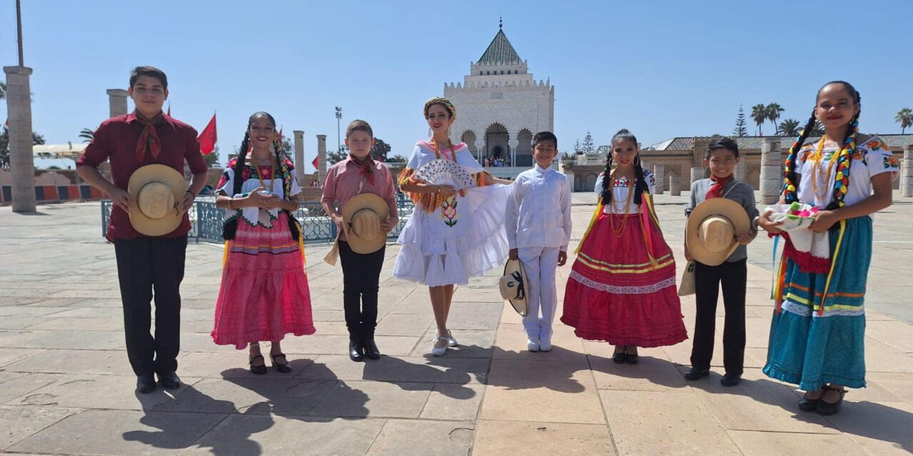 Álamo: Delegación Mexicana deslumbra en el Festival Internacional de los Niños por la Paz en Marruecos
