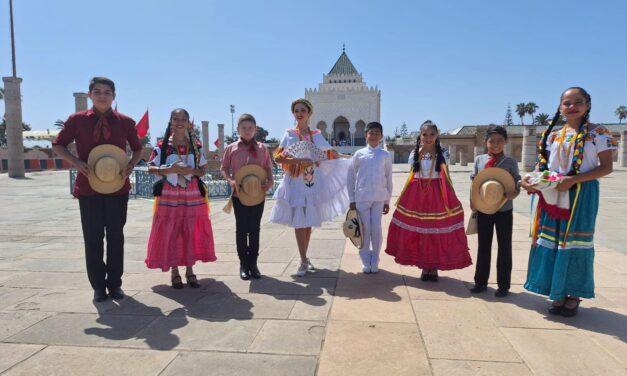 Álamo: Delegación Mexicana deslumbra en el Festival Internacional de los Niños por la Paz en Marruecos