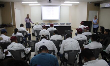 Reunión y taller de agentes, sub agentes y jefe de cuartel en el Ayuntamiento Municipal de Ozuluama