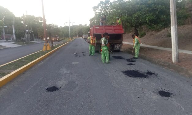 Ozuluama: Inician Trabajos de Rehabilitación del Boulevard Sara García Iglesias en la Cabecera Municipal
