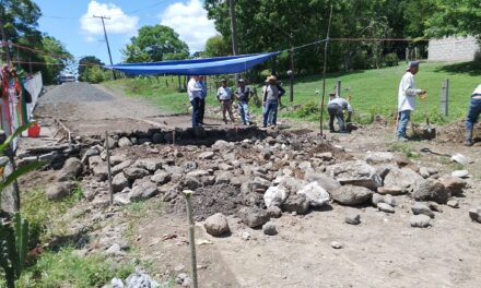 Cerro Azul: Avances en obra para mitigar inundaciones en comunidad de Tamalinillo