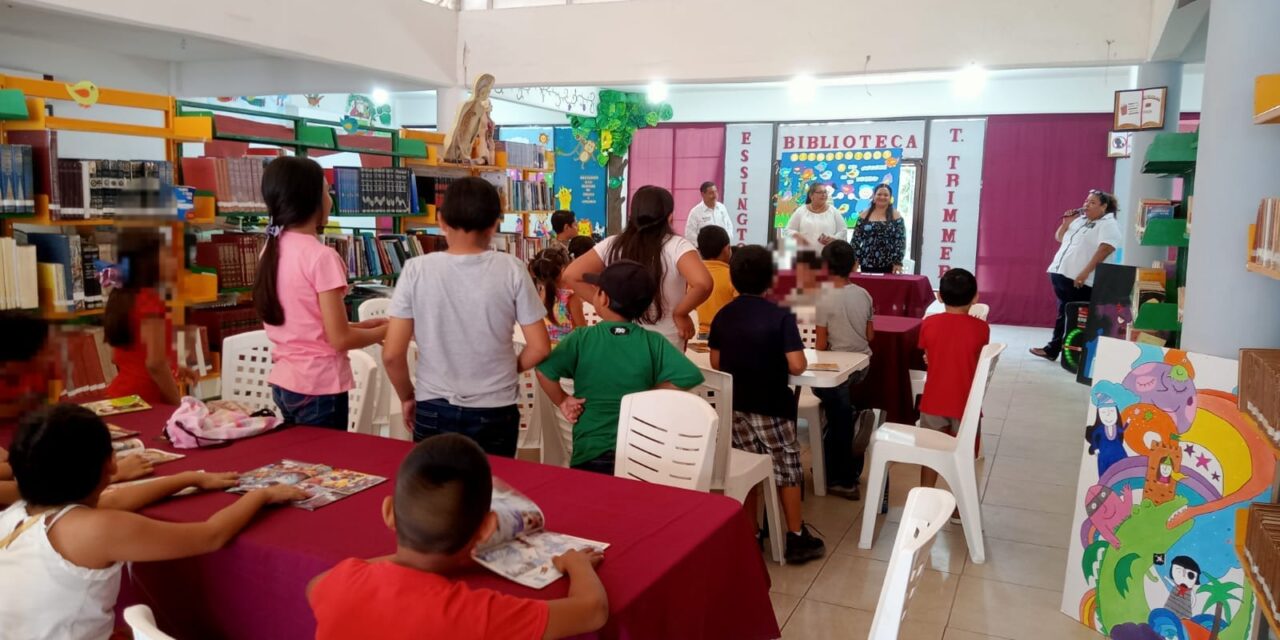 Pánuco: Inicio de Cursos de Verano «Mis Vacaciones en la Biblioteca»