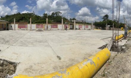 Coatzintla: Habrá un domo más; en Miguel Hidalgo se reconstruye el que ya existía